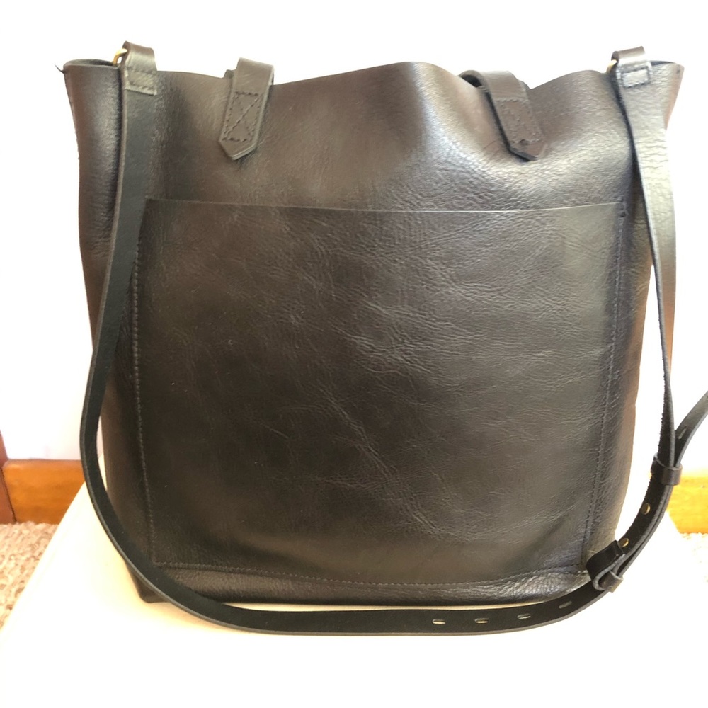 Madewell Medium Transport Tote - Black